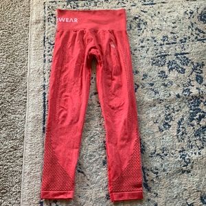 Ryderwear red leggings